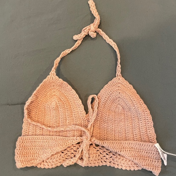 Crochet Boho Halter Top - Picture 2 of 2